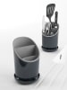 JosephJoseph Keukengerei-organizer "Dock" donkergrijs/grijs - (H)19 cm