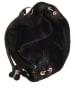 ORE10 Skórzana torebka "Carre" w kolorze czarnym - 45 x 30 x 14 cm