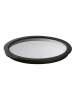 Rösle Frischhaltedeckel in Schwarz/ Transparent - Ø 20 cm