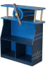 KidKraft Regał w kolorze niebieskim na książki - 74 x 81 x 26 cm