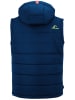 Westfjord Functionele bodywarmer "Krafla" donkerblauw/lichtgroen