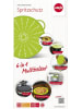 Emsa Osłona "Smart Kitchen" w kolorze zielonym przeciw rozpryskiwaniu - Ø 26 cm