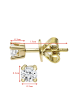 Revoni Gold-Ohrstecker mit Diamanten