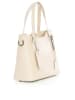Anna Morellini Leren handtas crème - (B)28 x (H)22 x (D)8 cm