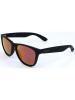 Polaroid Damen-Sonnenbrille in Schwarz/ Gelb-Rot