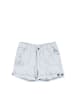 Miss Girly Shorts in Weiß/ Blau