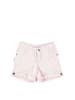 Miss Girly Shorts in Weiß/ Rosa