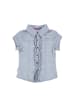 Miss Girly Bluse in Grau