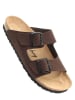 Sunbay Slippers "Trefle" bruin