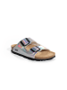 Sunbay Slippers "Trefle" zilverkleurig/meerkleurig