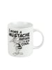 Könitz Kubek "Asterix - I Wore a Mustache" w kolorze biało-czarnym - 300 ml