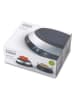 JosephJoseph Keukenweegschaal "SwitchScale" grijs/zilverkleurig - (B)18 x (H)9 x (D)22 cm