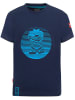 Trollkids Funktionsshirt "Troll" in Dunkelblau/ Hellblau