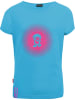 Trollkids Functioneel shirt "Logo" lichtblauw/roze