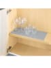 Wenko 2er-Set: Anti-Rutsch-Matten "Noppen" in Grau - (B)150 x (T)50 cm