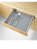 Wenko 2er-Set: Anti-Rutsch-Matten "Noppen" in Grau - (B)150 x (T)50 cm