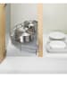 Wenko 2er-Set: Anti-Rutsch-Matten "Noppen" in Grau - (B)150 x (T)50 cm