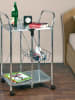 Wenko Serveerwagen zilverkleurig - (B)56,5 x (H)90,5 x (D)44 cm