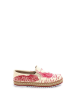 Goby Espadrilles wit/lichtroze