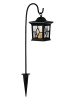 STAR Trading LED-Solar-Gartenstecker "Milan" in Schwarz - (H)58 cm