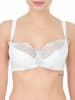 Valea Halbschalen-BH "Perla" in Creme/ Grau