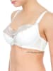 Valea Halbschalen-BH "Perla" in Creme/ Grau