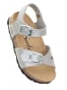 Sunbay Sandalen "Lys" zilverkleurig