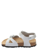 Sunbay Sandalen "Lys" zilverkleurig
