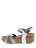 Sunbay Sleehaksandalen "Pivoine" zilverkleurig