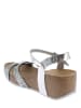 Sunbay Sleehaksandalen "Pivoine" zilverkleurig