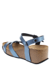 Sunbay Keilsandaletten "Pivoine" in Hellblau