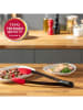 Tefal Szczypce kuchenne "Ingenio" w kolorze czarno-czerwonym - dł. 35,6 cm