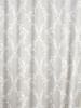 Wenko Anti-Schimmel-Duschvorhang "Baroque" in offwhite/ weiß - (B)180 x (H)200 cm