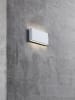 Nordlux Ledwandlamp "Kinver" wit - energieklasse E (A tot G) - (B)17,5 x (H)9 cm