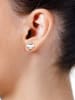 DYAMANT Silber-Ohrstecker mit Diamanten
