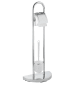 Wenko Combi-toiletborstelgarnituur "Ruimte wonder" chroom - (H)84 cm