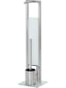 Wenko Combi-toiletborstelgarnituur "Rivalta" chroomkleurig - (H)70 cm