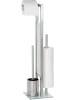 Wenko Combi-toiletborstelgarnituur "Rivalta" chroomkleurig - (H)70 cm