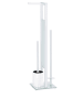 Wenko Zestaw WC w kolorze białym - wys. 70 cm
