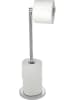 Wenko Kombi-Toilettenpapierhalter in Chrom - (H)56 cm