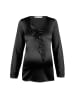 Queen Mum Longsleeve in Schwarz