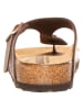 Birkenstock Zehentrenner "Gizeh" in Hellbraun - Weite N