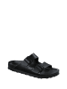 Birkenstock Pantoletten in Schwarz in Schwarz