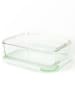 Glasslock Pojemnik "Classic Type Microwave" w kolorze zielonym - 1 l
