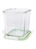 Glasslock Pojemnik "Air" w kolorze zielonym do mikrofalówki - 920 ml