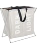 Wenko Wäschesammler "Duo" in Beige - 120 l