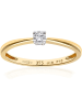 Diamant Exquis Złoty pierścionek z diamentem