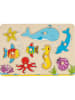 Goki 8tlg. Steckpuzzle "Unterwasserwelt " - ab 12 Monaten