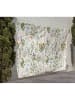 The Wild Hug Koc piknikowy "Botanic" w kolorze kremowym ze wzorem - 170 x 140 cm