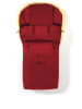 Hofbrucker Voetenzak met lamsvacht "Putzi" rood - (L)90 x (B)35 cm